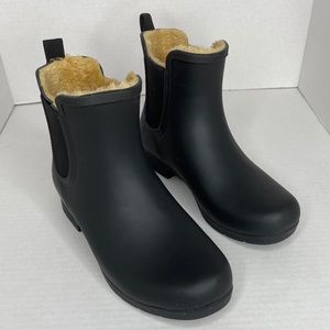 Chooka Eastlake Chelsea Fur Waterproof Boot
